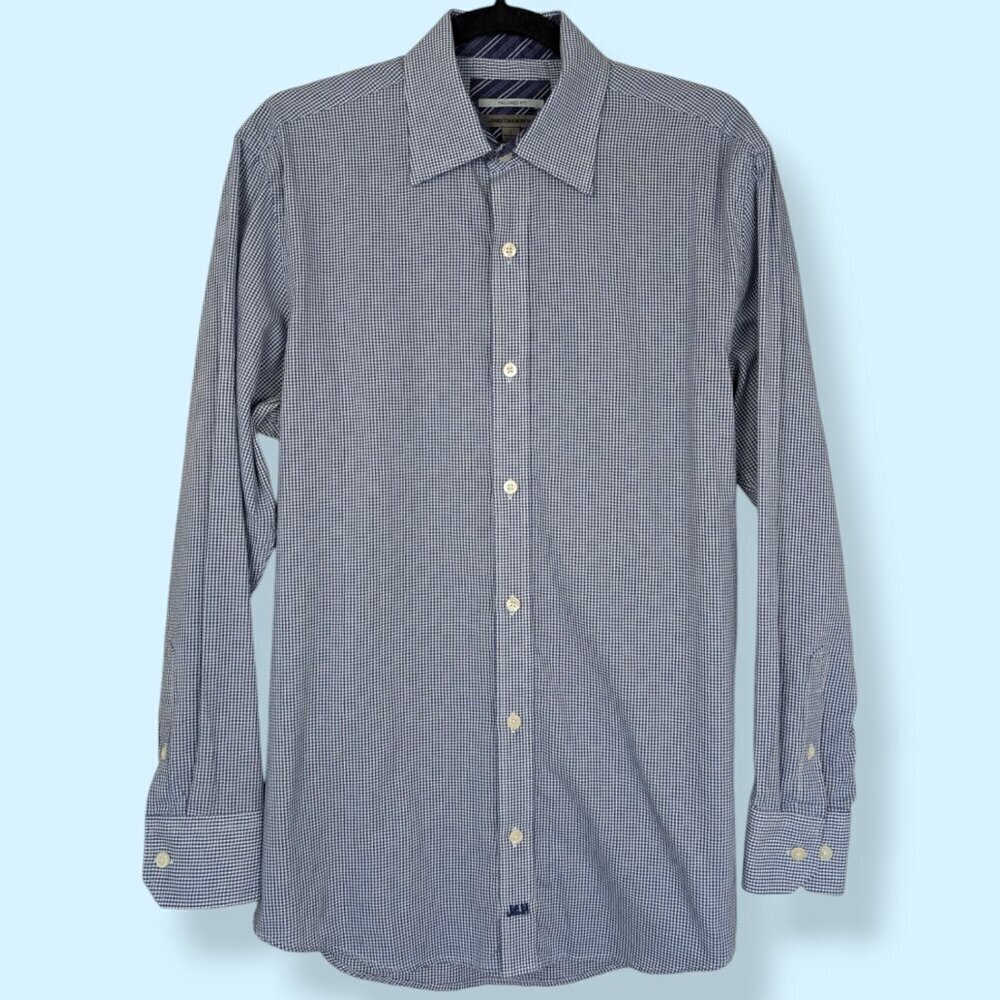 Johnston & Murphy Tailored Fit Plaid Shirt